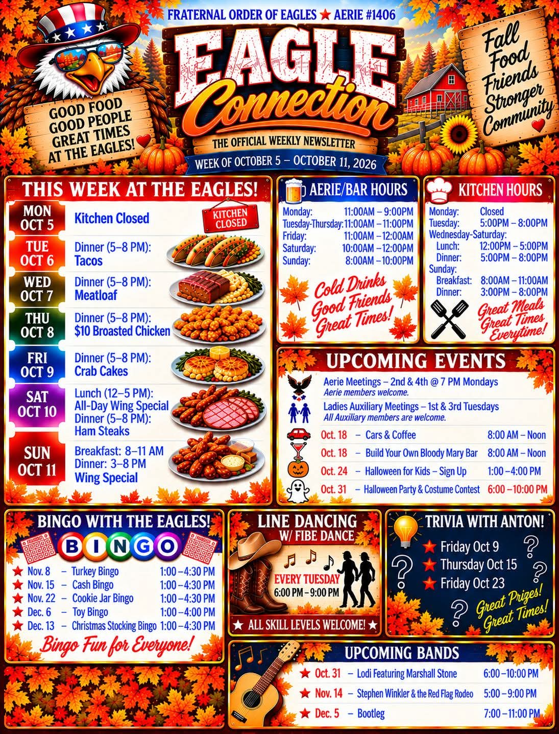 eagle connection newsletter 10/09/2026